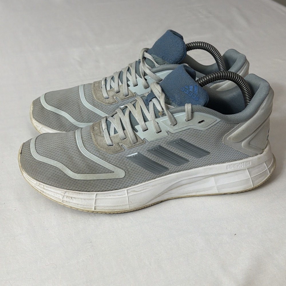 Adidas Duramo GX0714 Light Blue Tint‎ Gym Metallic Running Shoes Women's Sz 9.5